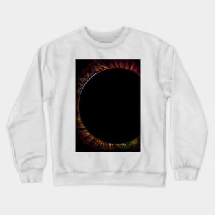 Moon in front of the Sun Eclipse Crewneck Sweatshirt